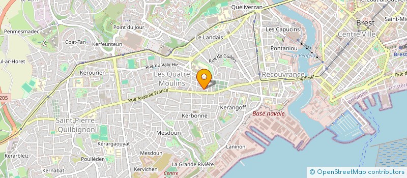localisation de l'entreprise SIMPLYSCIMMO  BREST