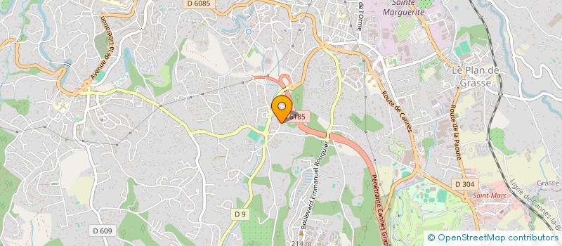 localisation de l'entreprise SIMQ à GRASSE