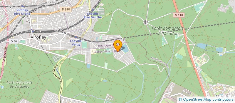 localisation de l'entreprise SIMROUG  VELIZY-VILLACOUBLAY