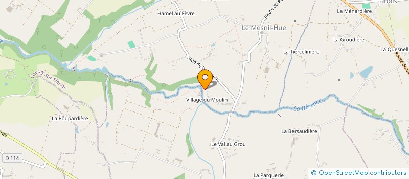 localisation de l'entreprise SIMS CAPITAL GROUP  GAVRAY-SUR-SIENNE