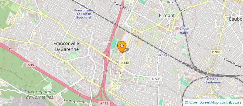 localisation de l'entreprise SIMSEK  TAVERNY