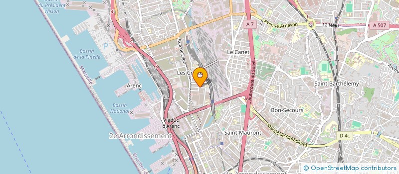 localisation de l'entreprise SIMSEK AUTO à MARSEILLE
