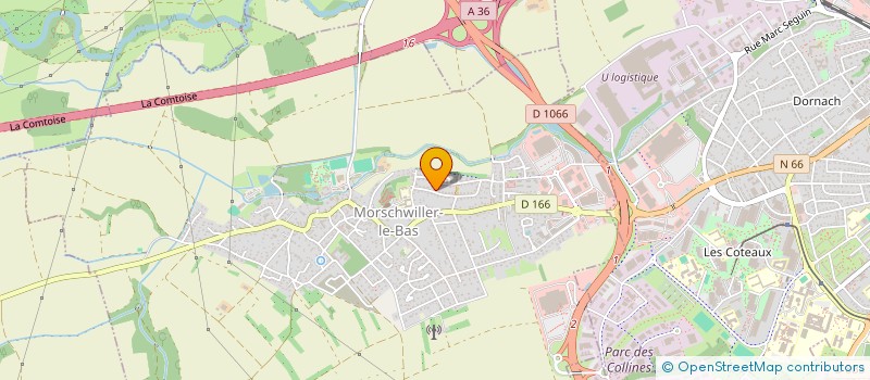 localisation de l'entreprise SIMSEK IMMOBILIER  MORSCHWILLER-LE-BAS