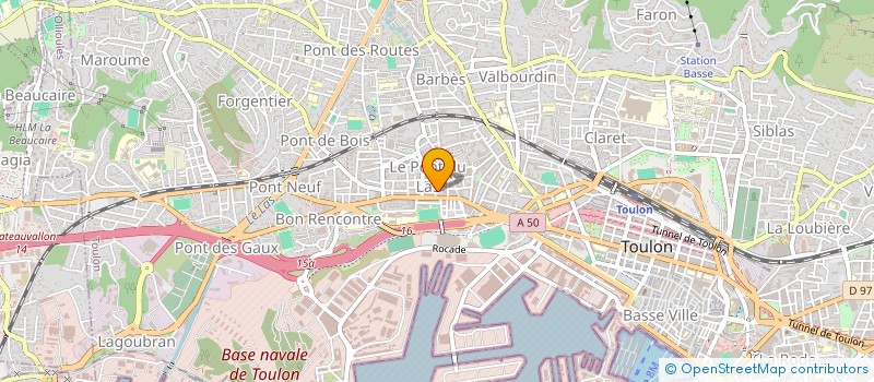 localisation de l'entreprise SIMSEK PROMOTION  TOULON