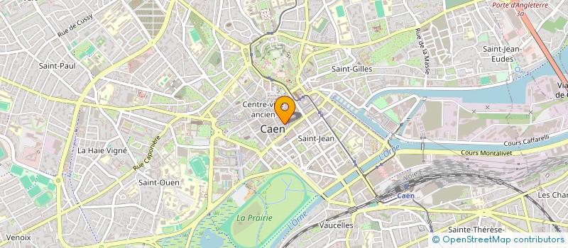 localisation de l'entreprise SIMSIM & CO à CAEN