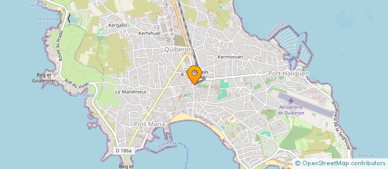 localisation de l'entreprise SIMSOL à QUIBERON
