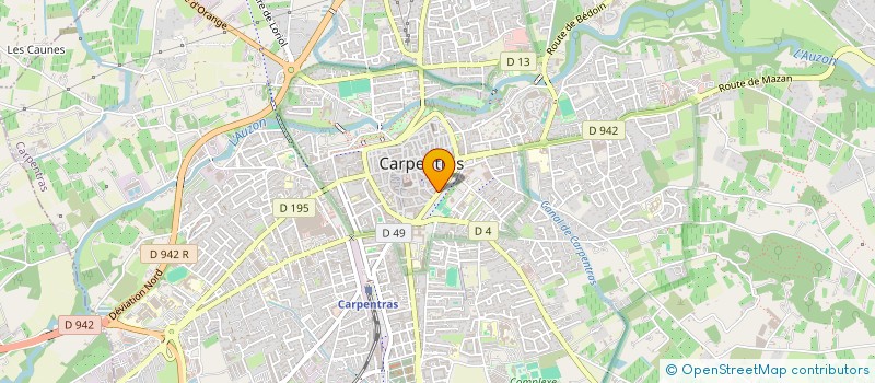 localisation de l'entreprise SIMSTEX  CARPENTRAS