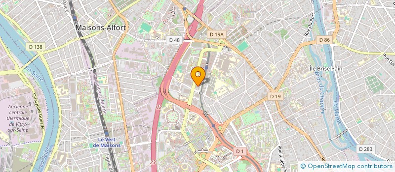 localisation de l'entreprise SIMTEC  CRETEIL