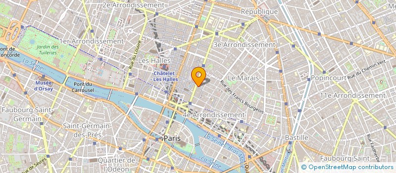 localisation de l'entreprise SIMTECH à PARIS