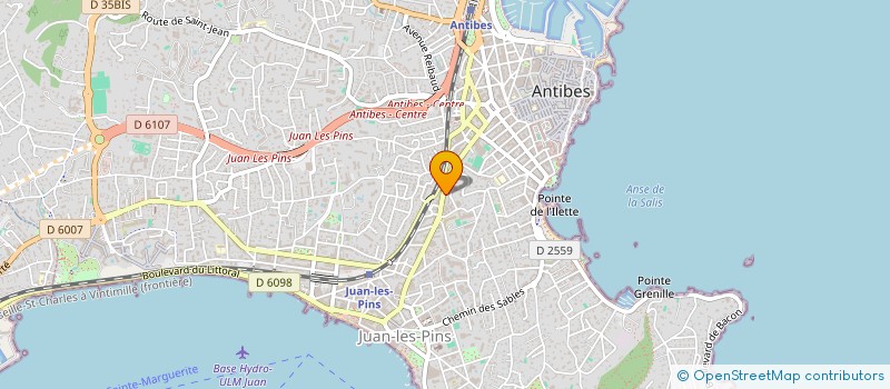 localisation de l'entreprise SIMTOM  ANTIBES