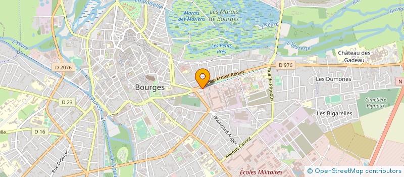 localisation de l'entreprise SIMUL IT CYBERNETICS à BOURGES