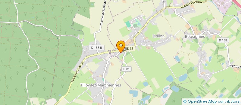 localisation de l'entreprise SIN CONSULTING à BRILLON
