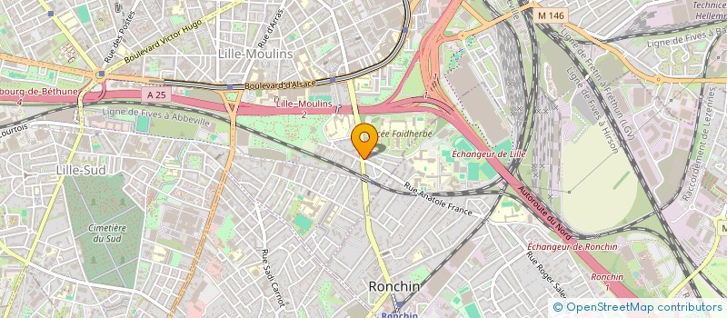 localisation de l'entreprise SIN DATA CONSULTING à LILLE