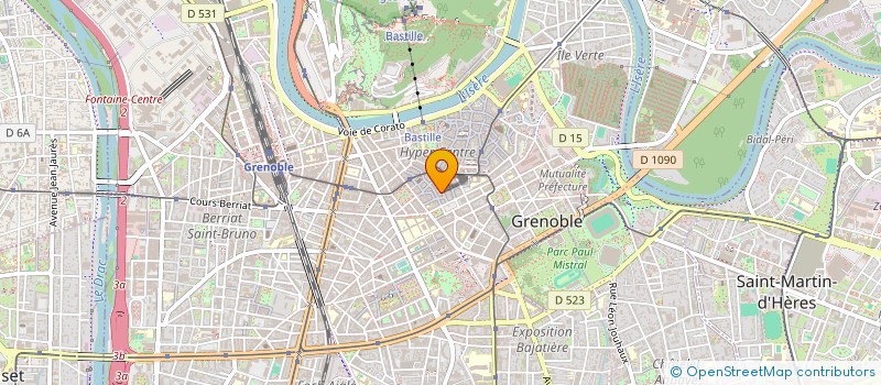 localisation de l'entreprise SIN ONLINE à GRENOBLE