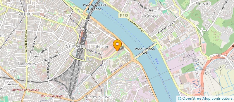 localisation de l'entreprise SIN PRECIPITACION  BORDEAUX