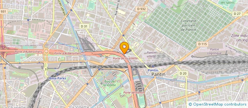 localisation de l'entreprise SIN SIN à PANTIN