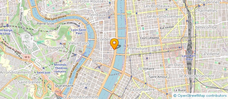 localisation de l'entreprise SINA  LYON