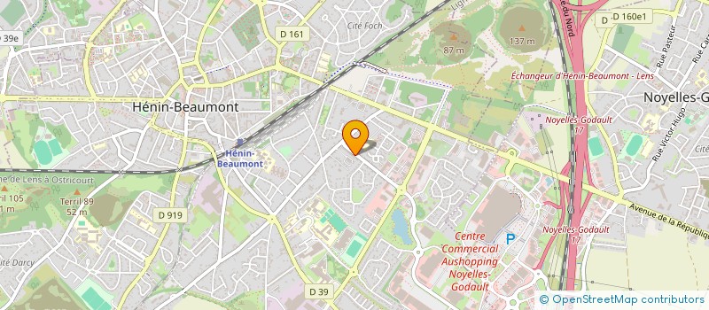 localisation de l'entreprise SINA MRU à HENIN-BEAUMONT