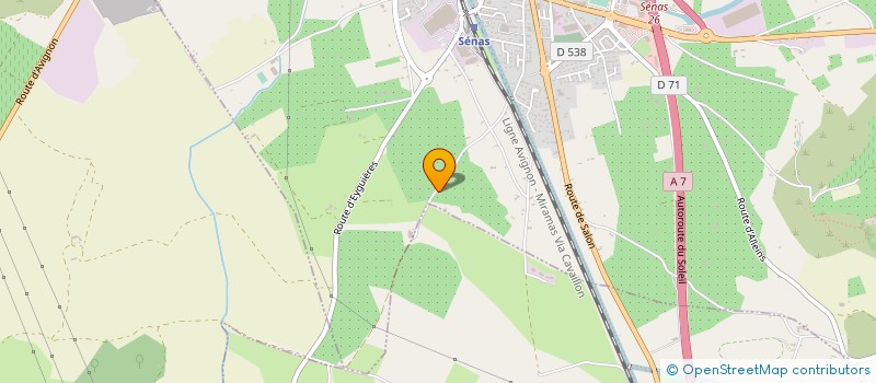 localisation de l'entreprise SINACA  SENAS