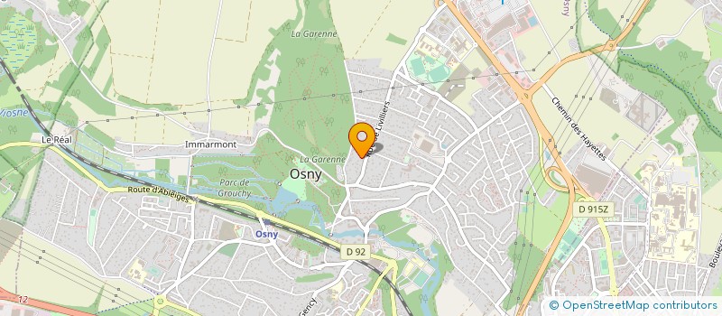 localisation de l'entreprise SINACOM à OSNY