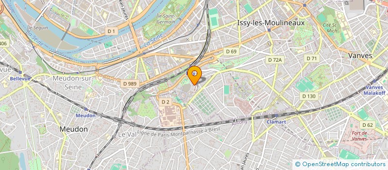 localisation de l'entreprise SINADENT à ISSY-LES-MOULINEAUX