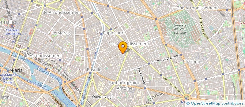 localisation de l'entreprise SINAE  PARIS