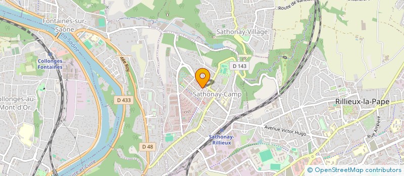 localisation de l'entreprise SINAMAL  NEUVILLE-SUR-SAONE