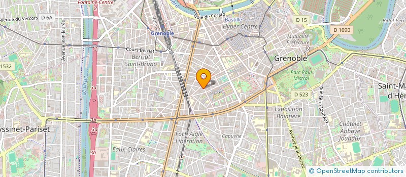 localisation de l'entreprise SINAMIN  GRENOBLE