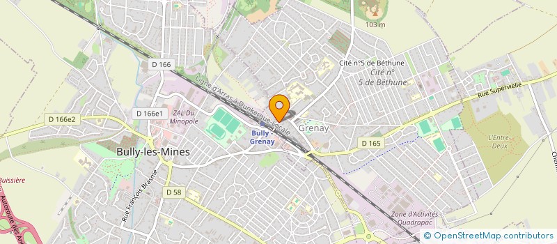 localisation de l'entreprise SINAN  GRENAY