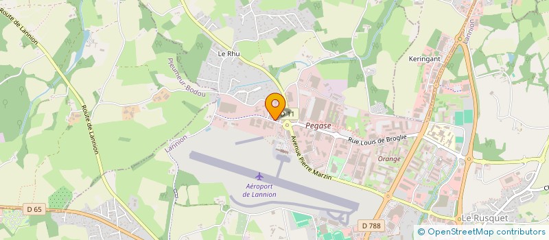 localisation de l'entreprise SINAPSE à LANNION