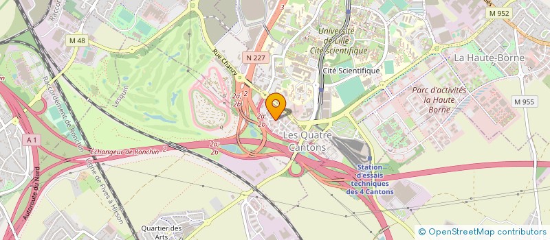 localisation de l'entreprise SINAPTEC à LEZENNES