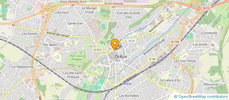 localisation de l'entreprise SINAPTIK EVENTS à DREUX