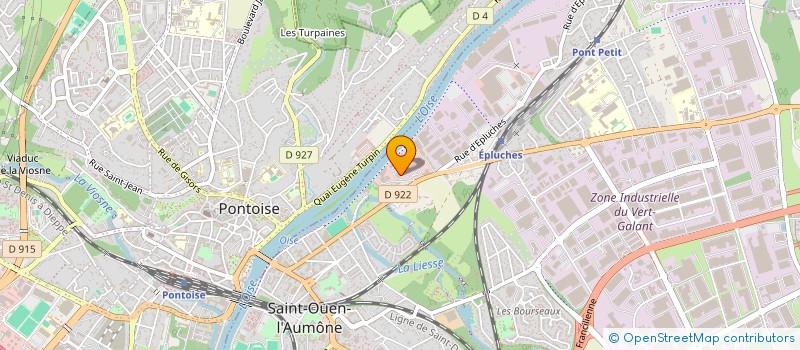 localisation de l'entreprise SINAR à SAINT-OUEN-L'AUMONE