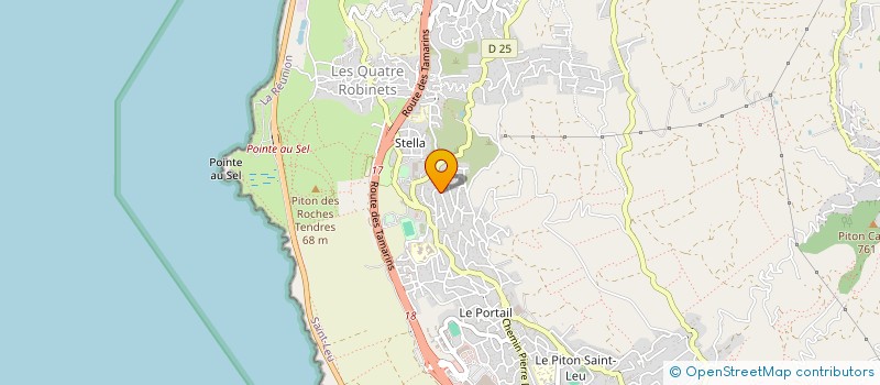 localisation de l'entreprise SINARAPH à SAINT-LEU
