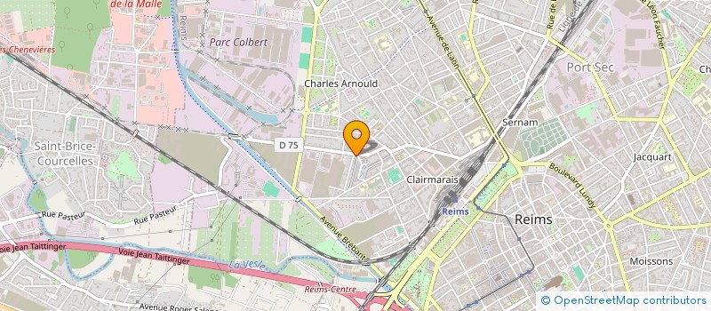 localisation de l'entreprise SINAY  REIMS