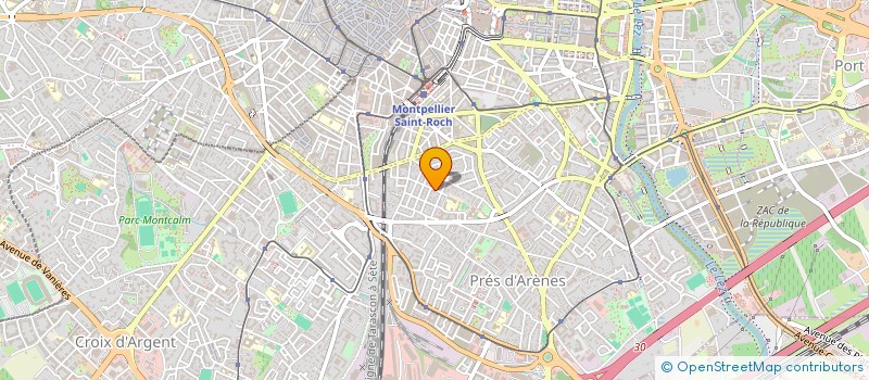 localisation de l'entreprise SINBAT à MONTPELLIER