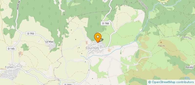 localisation de l'entreprise SINCE DIGITAL  COURNOLS