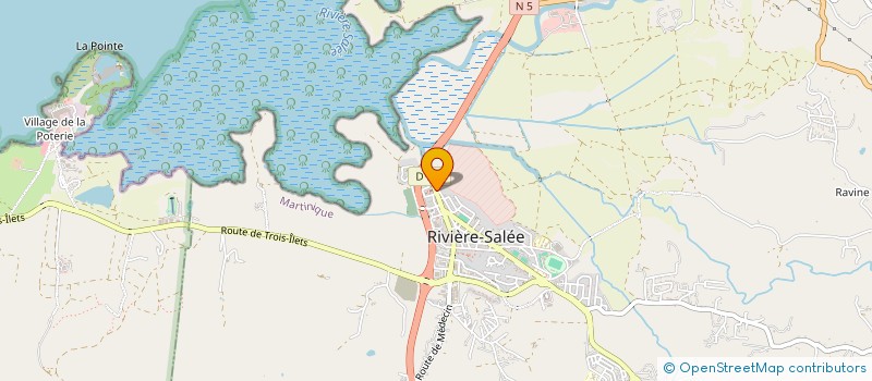 localisation de l'entreprise SINCERBAT à RIVIERE SALEE