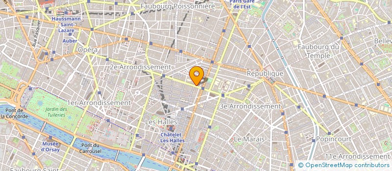 localisation de l'entreprise SINCEREMENT VOTRE  PARIS