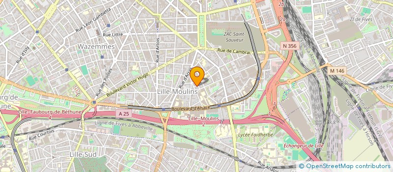 localisation de l'entreprise SINCERES INITIATIVES MENE PAR LUCIDE ENTHOUSIASME (S.I.M.P.L.E) à LILLE