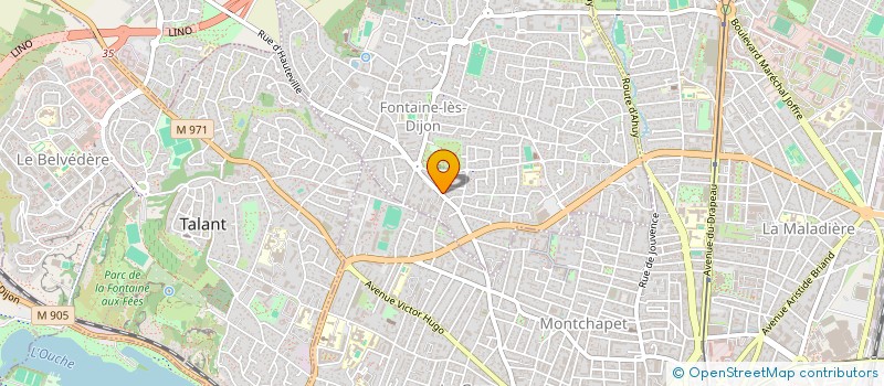 localisation de l'entreprise SINCLAIR  DAIX