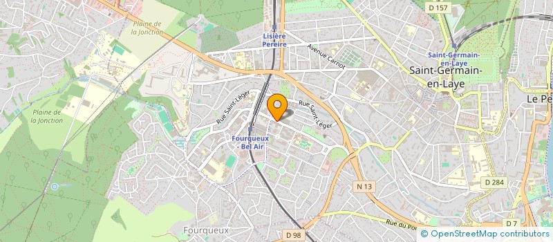 localisation de l'entreprise SINCLAR  SAINT-GERMAIN-EN-LAYE