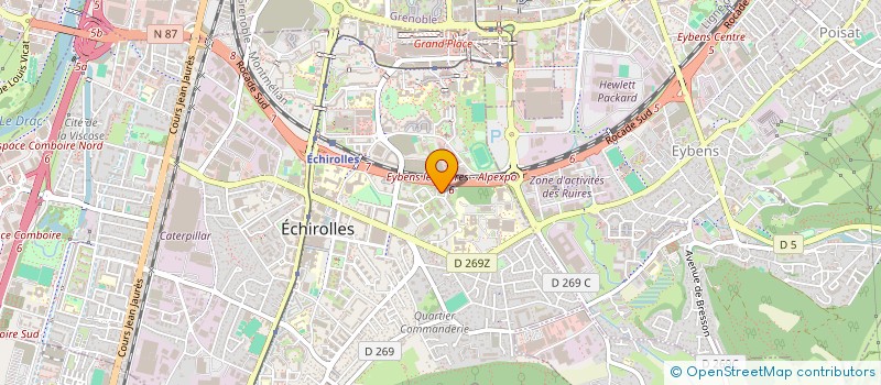localisation de l'entreprise SINCRONE MONTROUGE  ECHIROLLES