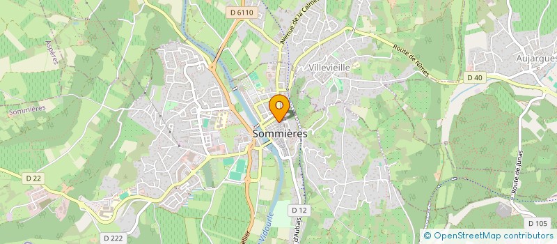 localisation de l'entreprise SINDBAD à SOMMIERES