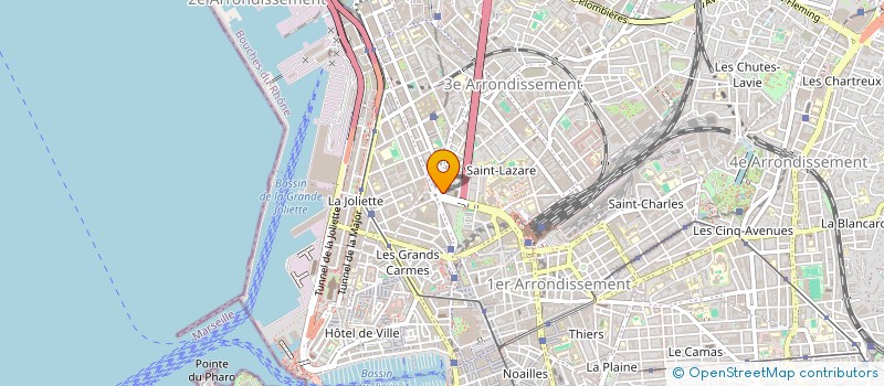 localisation de l'entreprise SINDBAD à MARSEILLE