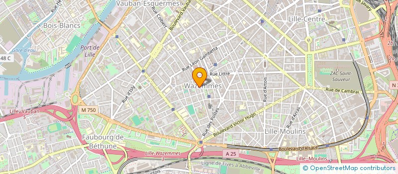 localisation de l'entreprise SINDIBAD à LILLE