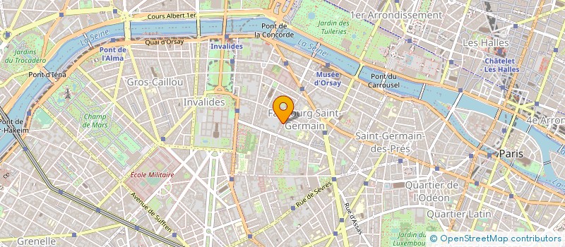 localisation de l'entreprise SINDICAT CFDT MINISTERE INDUST  PARIS