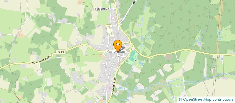 localisation de l'entreprise SINDICAT D INITIATIVE  PONTVALLAIN