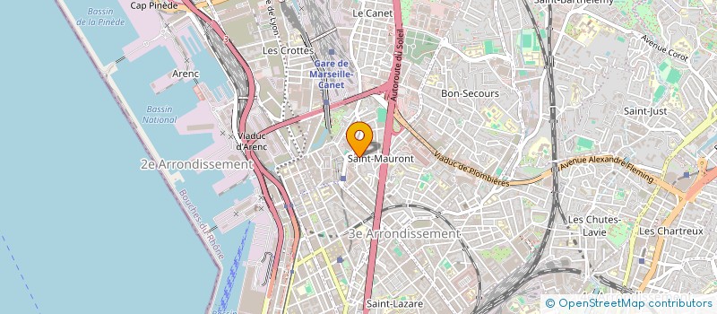 localisation de l'entreprise SINDIHIZE LINK à MARSEILLE