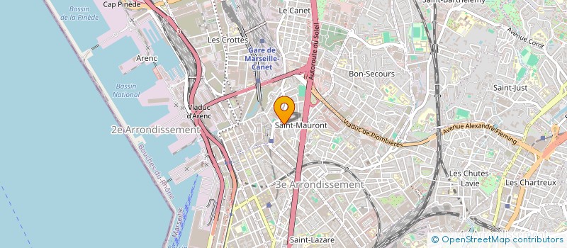 localisation de l'entreprise SINDIHIZE PARTNERS à MARSEILLE
